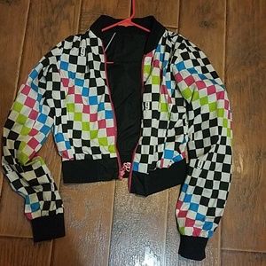 Reversible vintage 80s jacket